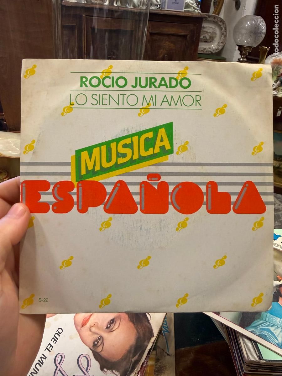 Discos de vinilo: SINGLES ROCIO JURADO - LO SIENTO MI AMOR