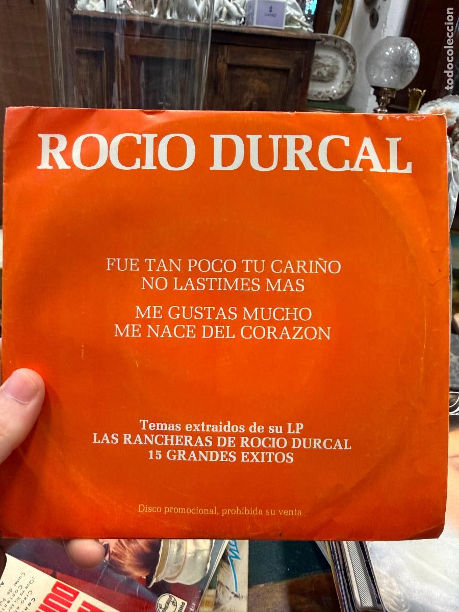 Discos de vinilo: SINGLES ROCIO DURCAL - - Foto 1