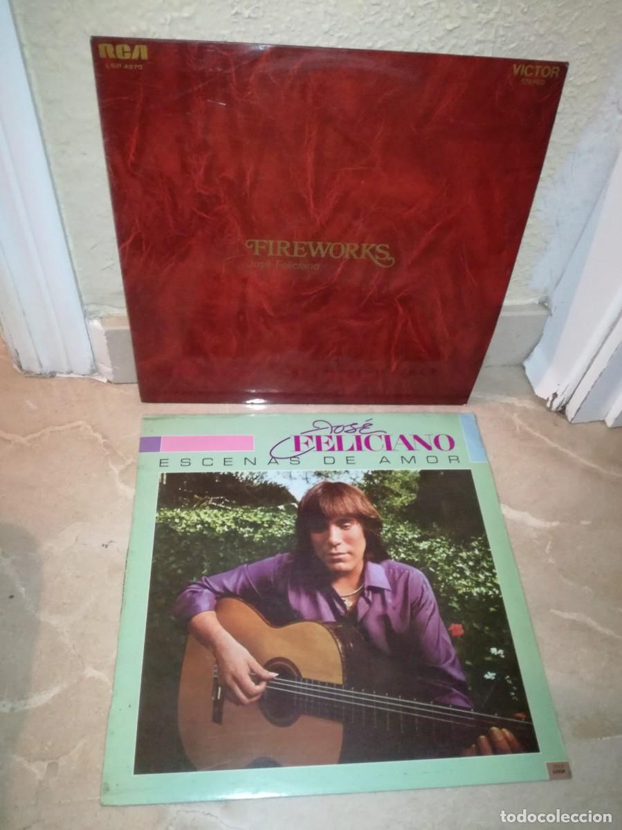 Discos de vinilo: LOTE DE 2 LPs DE JOSE FELICIANO