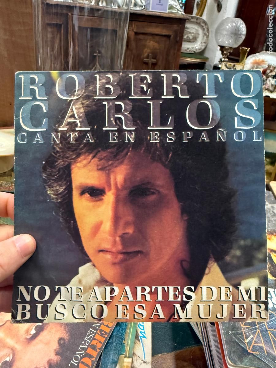 Discos de vinilo: SINGLES ROBERTO CARLOS - NO TE APARTES DE MI - BUSCO ESA MUJER