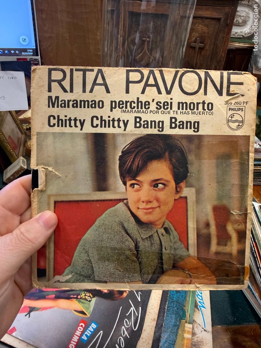Discos de vinilo: SINGLES RITA PAVONE - - Foto 1