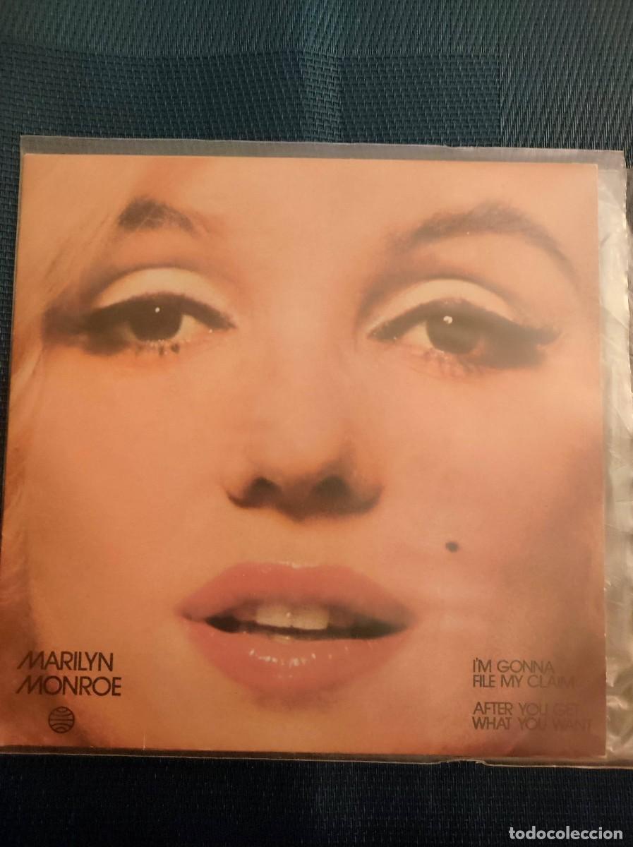 Discos de vinilo: Vinilo Single 45 RPM Marilyn Monroe &ndash; I'm Gonna File My Claim (Edici&oacute;n Especial 1982)