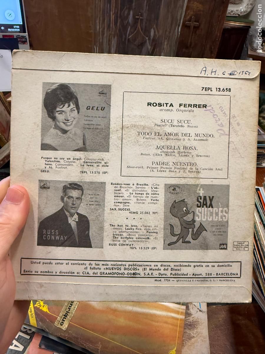 Discos de vinilo: SINGLES ROSITA FERRER - Foto 2