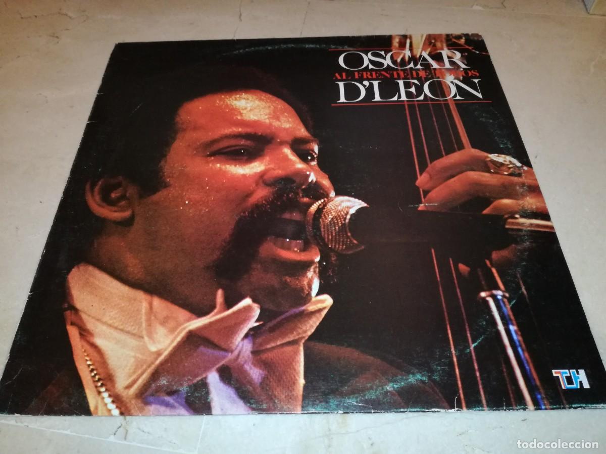 Discos de vinilo: OSCAR D'LEON - AL FRENTE DE TODOS - ORIGINAL ESPA&Ntilde;OL 1981-VINILO EN EXCELENTE ESTADO