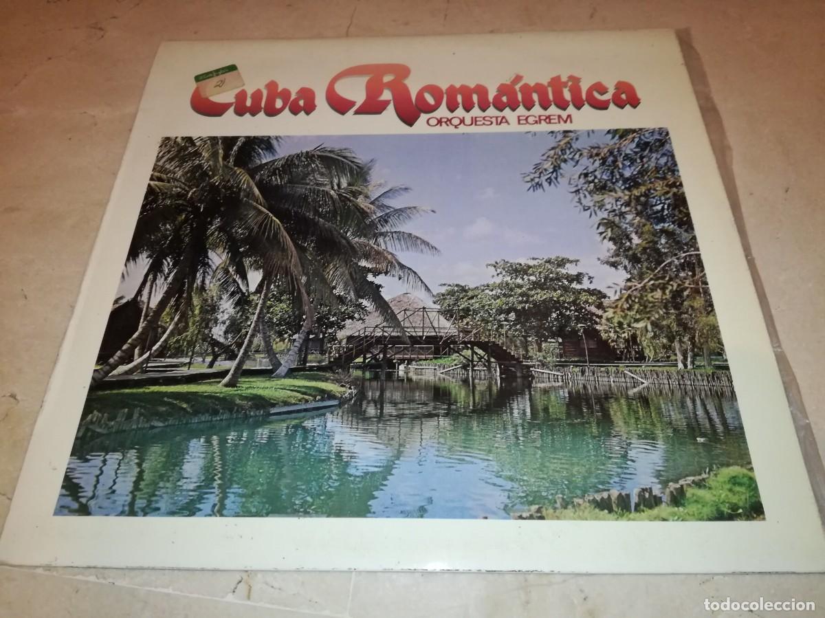 Discos de vinilo: ORQUESTA EGREM-CUBA ROMANTICA-ORIGINAL 1980-VINILO EN EXCELENTE ESTADO