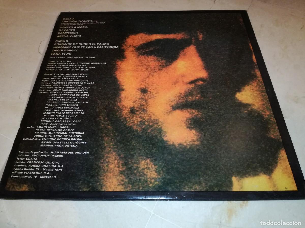Discos de vinilo: JOAN MANUEL SERRAT-GATEFOLD-ORIGINAL 1974 - Foto 2