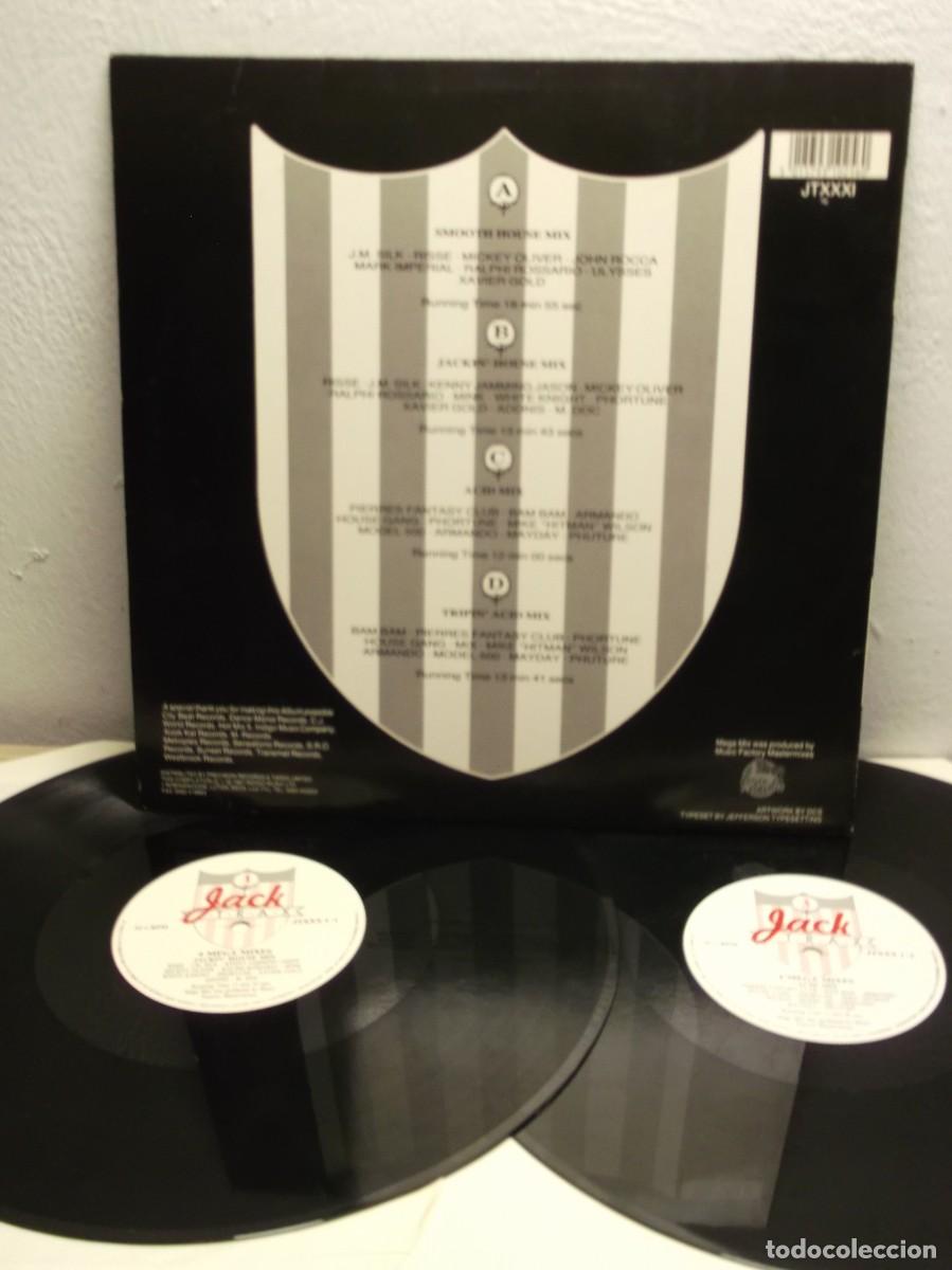Discos de vinilo: Jack Trax - Mega Mix 2 X LP 1987 - Foto 2