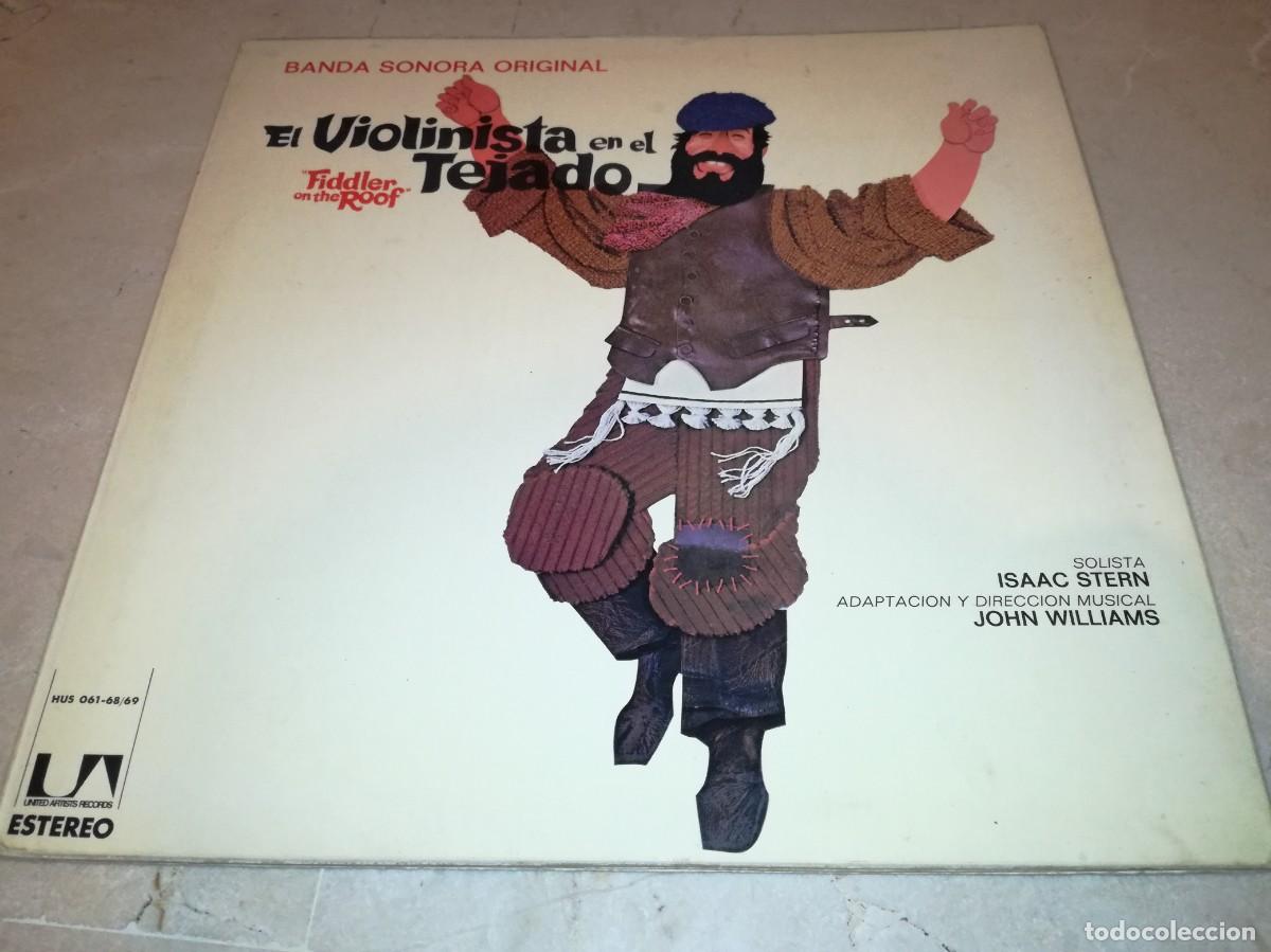 Discos de vinilo: BSO DE LA PELICULA EL VIOLINISTA EN EL TEJADO-DOBLE LP-ORIGINAL ESPA&Ntilde;OL 1971-EN BUEN ESTADO