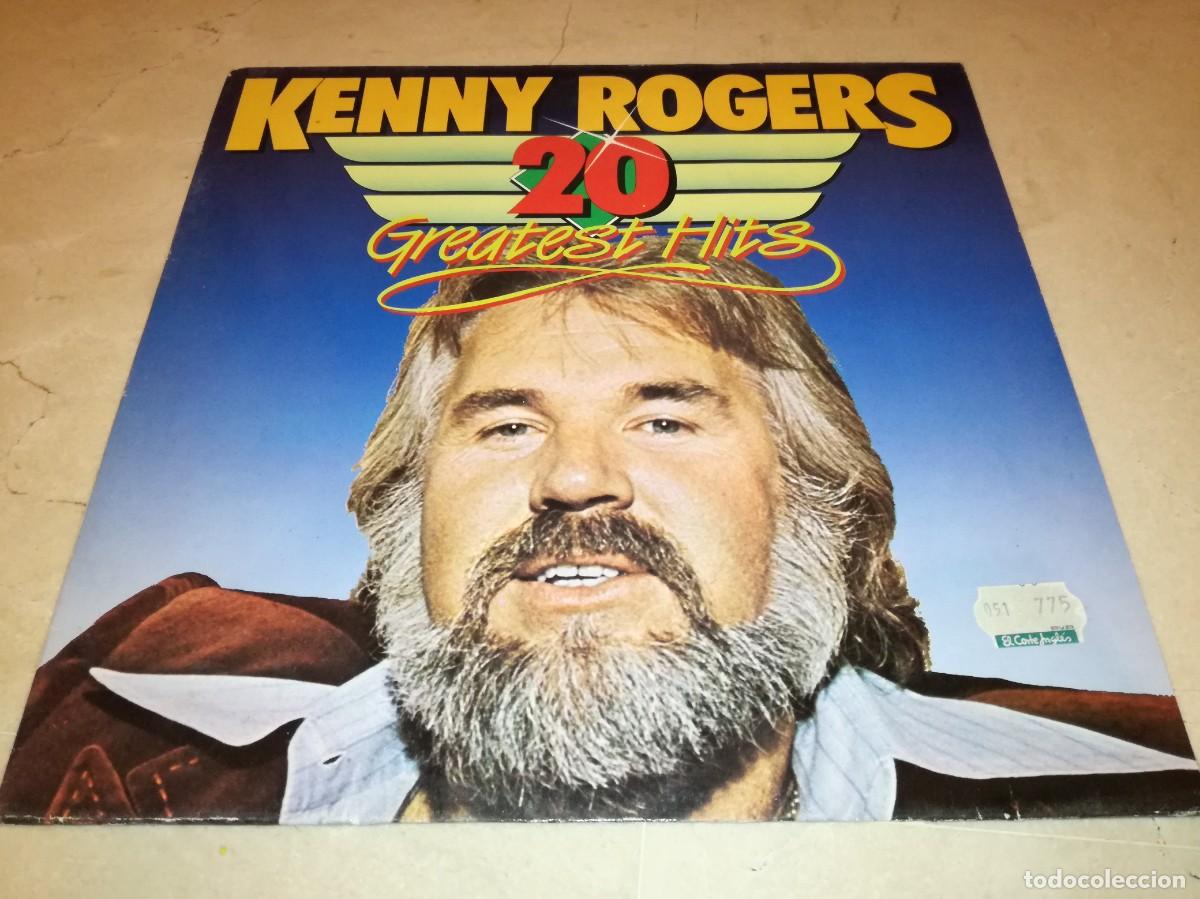 Discos de vinilo: KENNY ROGERS-20 GREATEST HITS - Foto 1