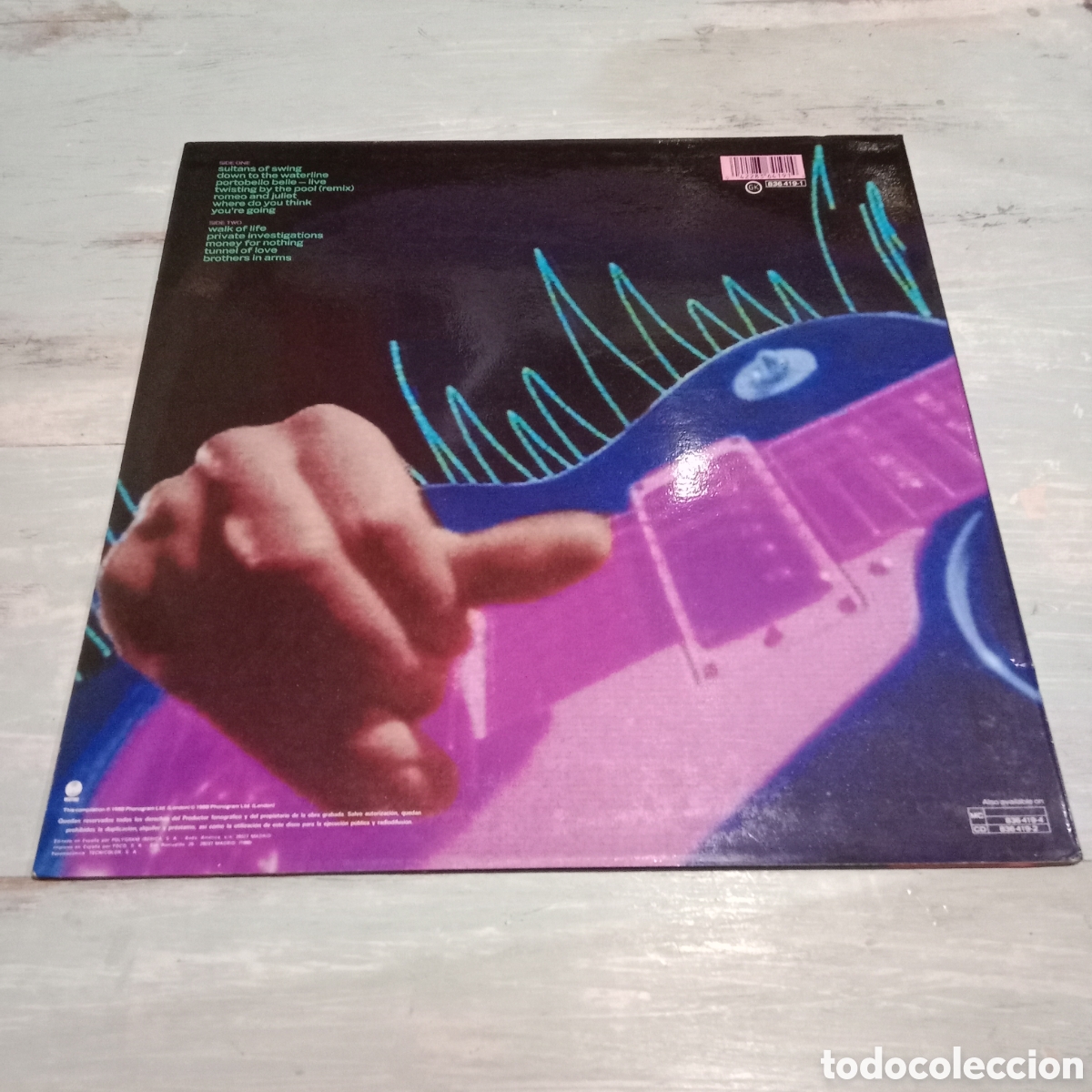 Discos de vinilo: DIRE STRAITS - MONEY FOR NOTHING - LP - Foto 2