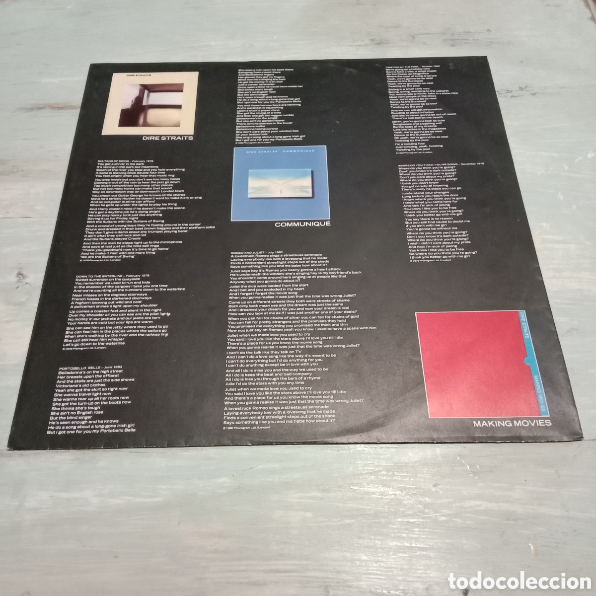 Discos de vinilo: DIRE STRAITS - MONEY FOR NOTHING - LP - Foto 4