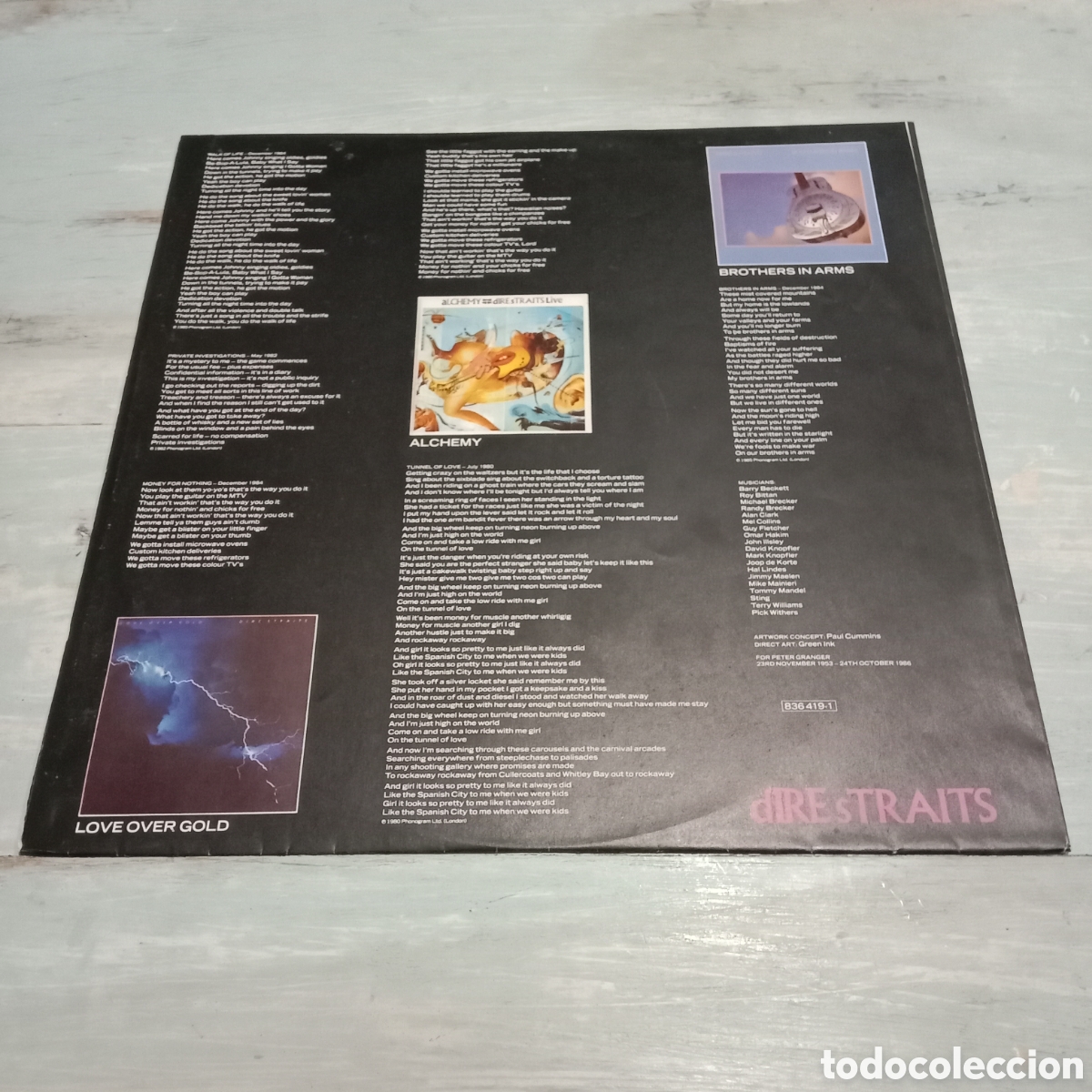 Discos de vinilo: DIRE STRAITS - MONEY FOR NOTHING - LP - Foto 5