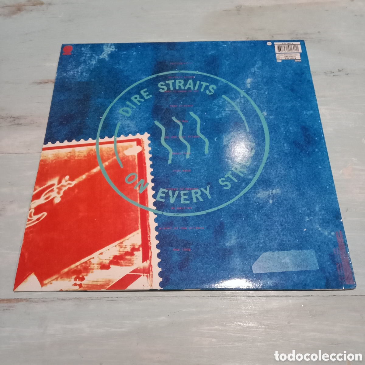 Discos de vinilo: DIRE STRAITS - ON EVERY STREET - LP - Foto 2