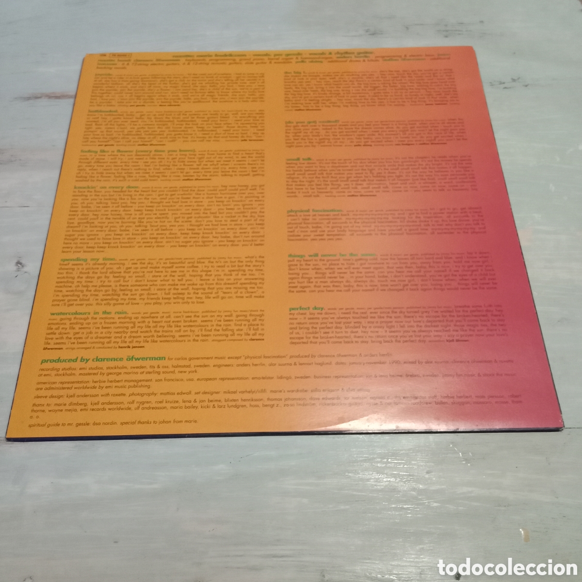 Discos de vinilo: ROXETTE - JOYRIDE - LP - Foto 5