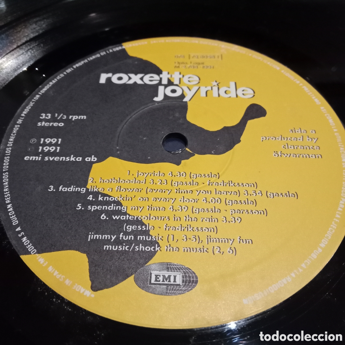 Discos de vinilo: ROXETTE - JOYRIDE - LP - Foto 6
