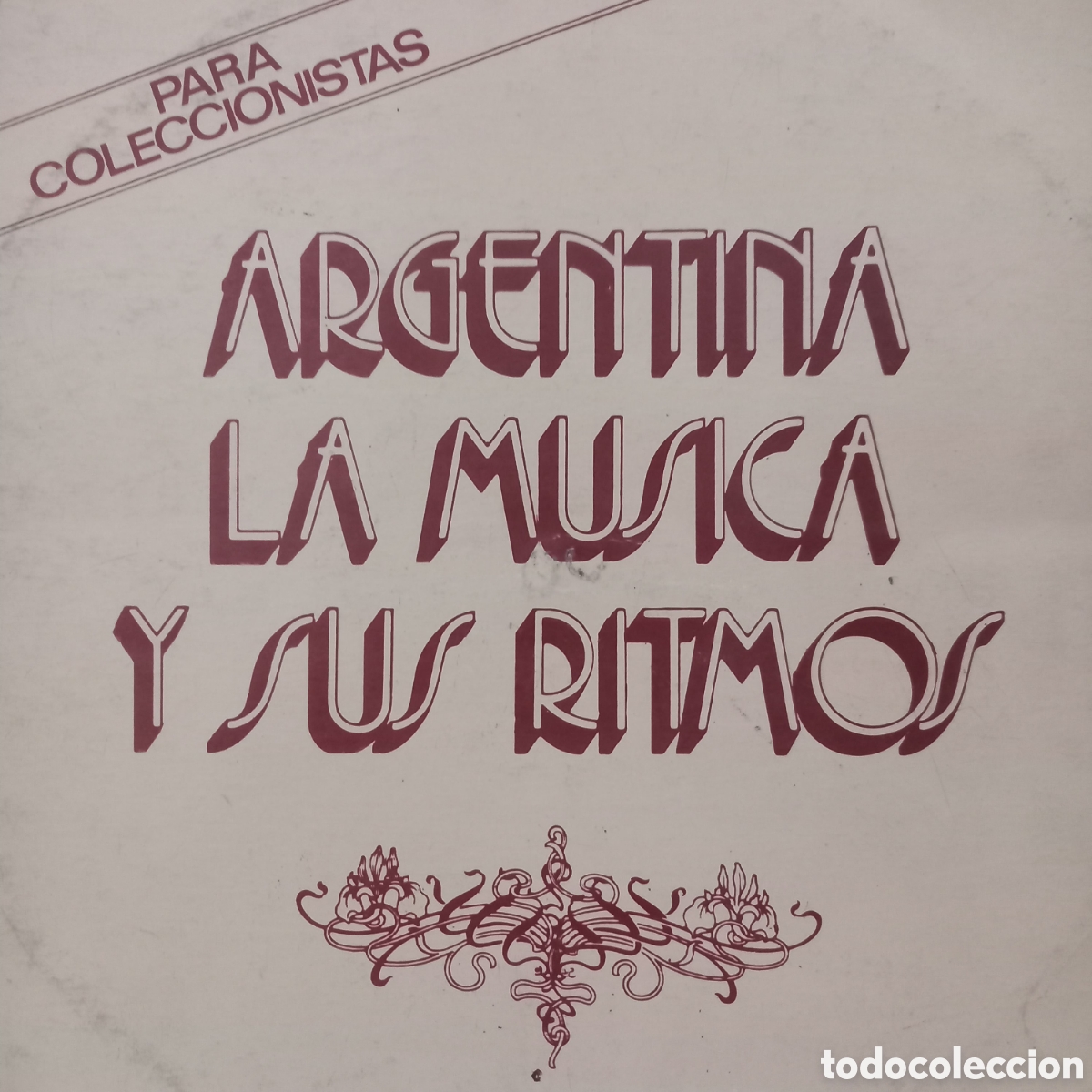 Discos de vinilo: Lp Vinyl Record Musica Argentina tango canaro fama maida corsini irusta NO COMUN