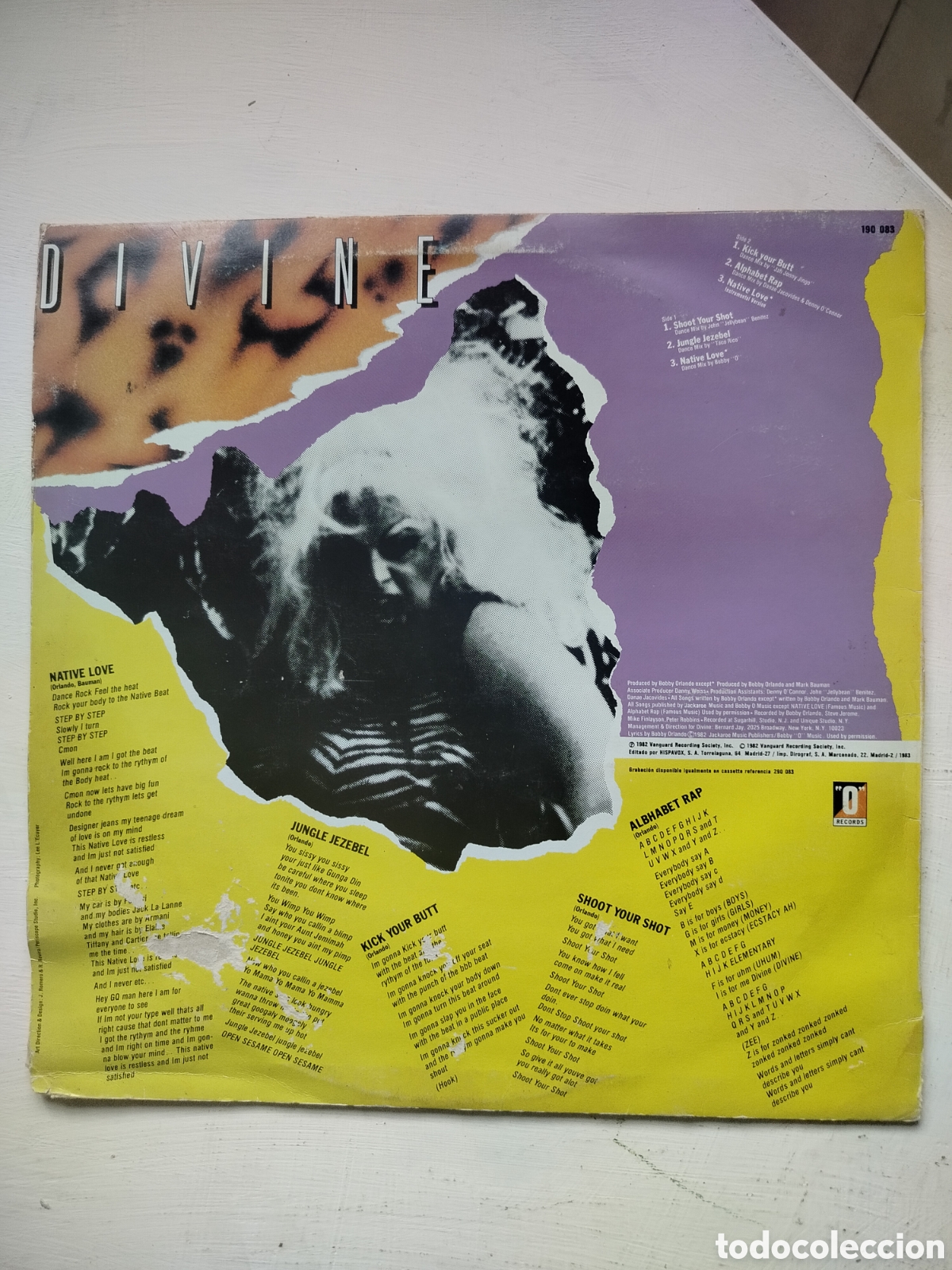Discos de vinilo: Divine LP Jungle Jezebel - Foto 2