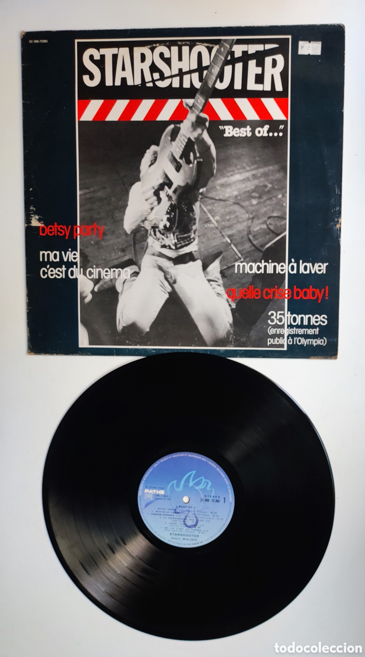 Discos de vinilo: PUNK ROCK - STARSHOOTER / BEST OF... - 1981 PATHE MARCONI (FRANCE) LP R&Eacute;EDITION DE 1981