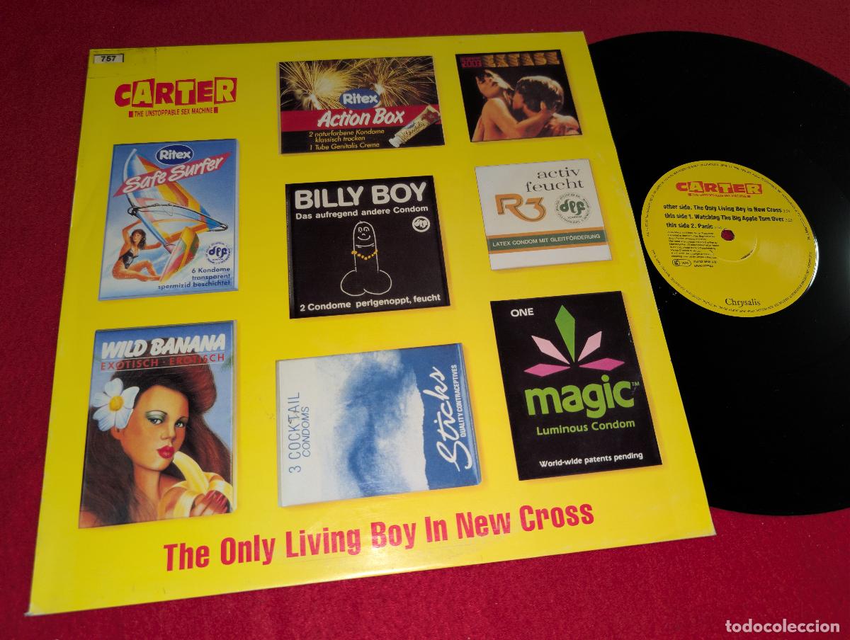 Dischi in vinile: CARTER USM UNSTOPPABLE SEX MACHINE The only living boy in new cross/Panic 12'' MX 1992 EU