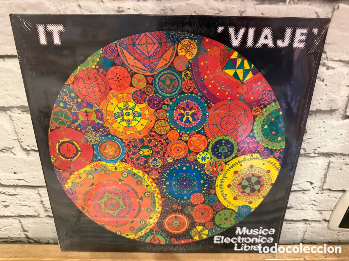 Discos de vinilo: IT &ndash; Viaje (M&uacute;sica Electr&oacute;nica Libre) lp vinilo gatefould. Precintado