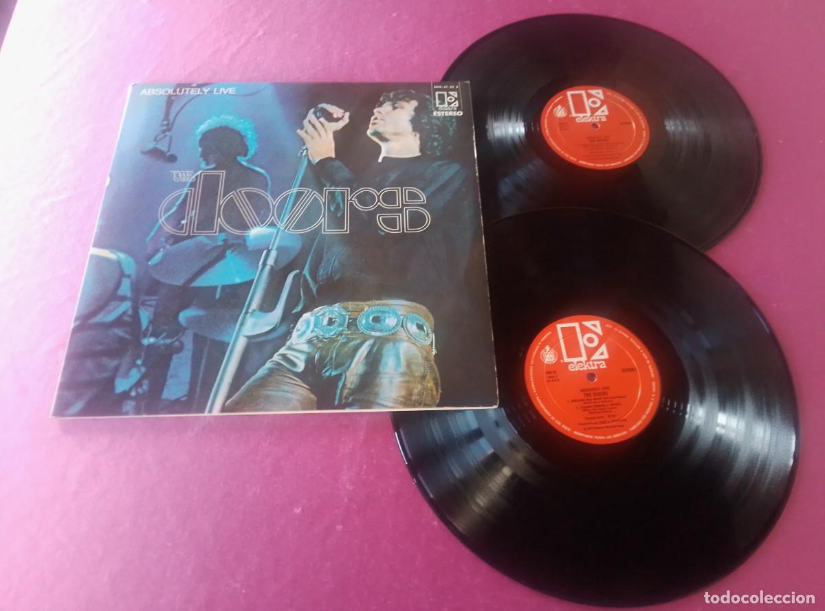 Discos de vinilo: THE DOORS ABSOLUTELY LIVE 1973 LP L3 2 41