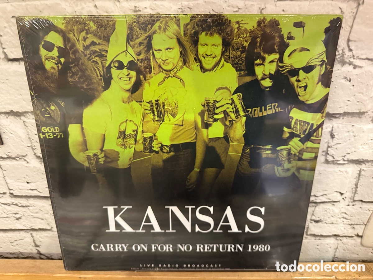 Discos de vinilo: KANSAS CARRY ON FOR NO RETURN 1980. Lp vinilo precintado