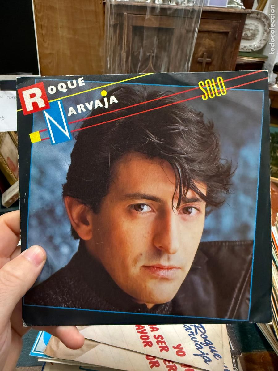 Discos de vinilo: SINGLES ROQUE NARVAJA - SOLO - Foto 1