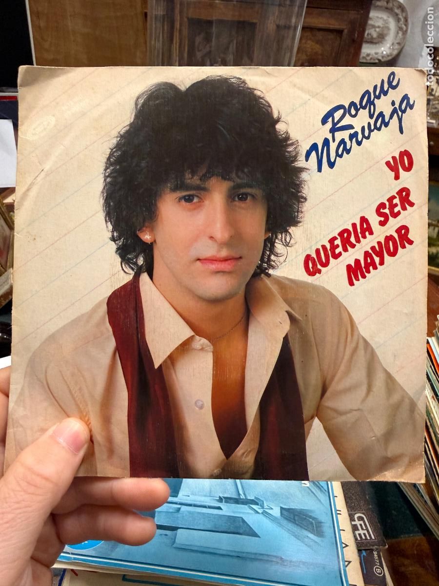 Discos de vinilo: SINGLES ROQUE NARVAJA - YO QUERIA SER MAYOR