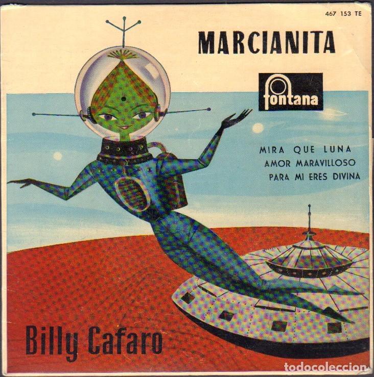 Discos de vinilo: BELLY CAFARO - MARCIANITA / MIRA QUE LUNA, AMOR MARAVILLOSO.../ EP FONTANA 1969 RF-8101