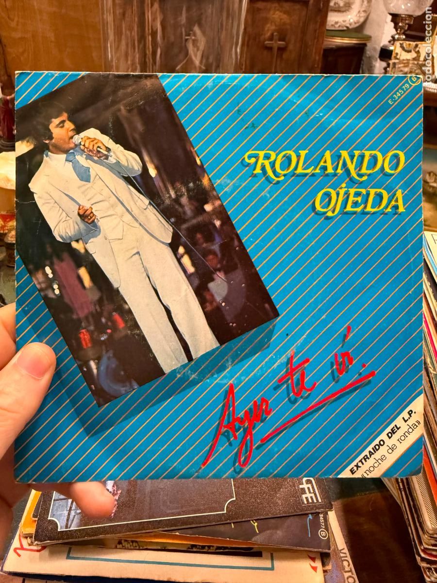 Discos de vinilo: SINGLES ROMERO SANJUAN - AYER TE VI
