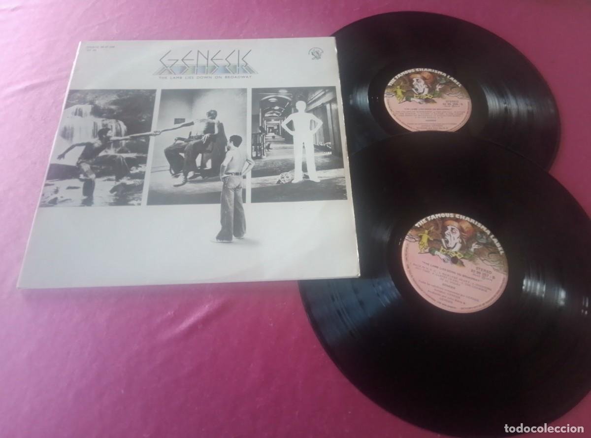 Discos de vinilo: GENESIS THE LAMB LIES DOWN ON BROADWAY CON ENCARTE 1974 LP L3 2 41