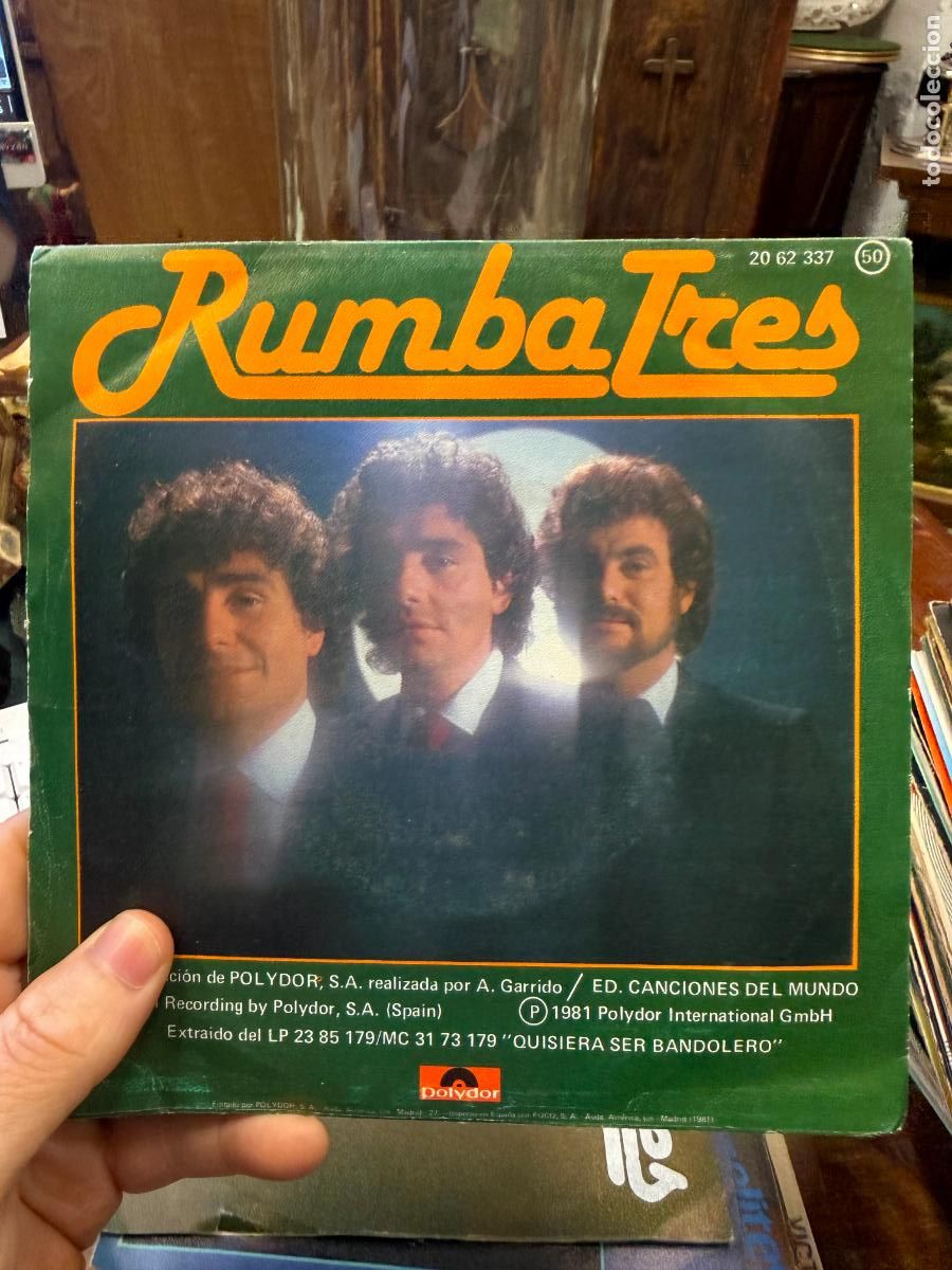 Discos de vinilo: SINGLES RUMBA TRES - SE&Ntilde;ORA - Foto 2