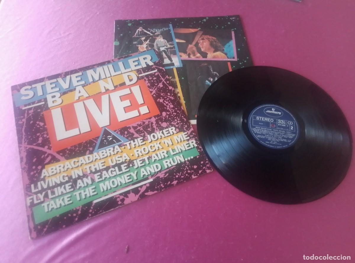 Discos de vinilo: STEVE MILLER BAND LIVE ENCARTE LP L3 2 41
