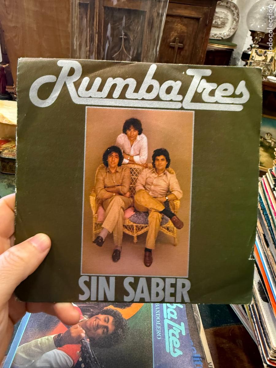 Discos de vinilo: SINGLES RUMBA TRES - SIN SABER