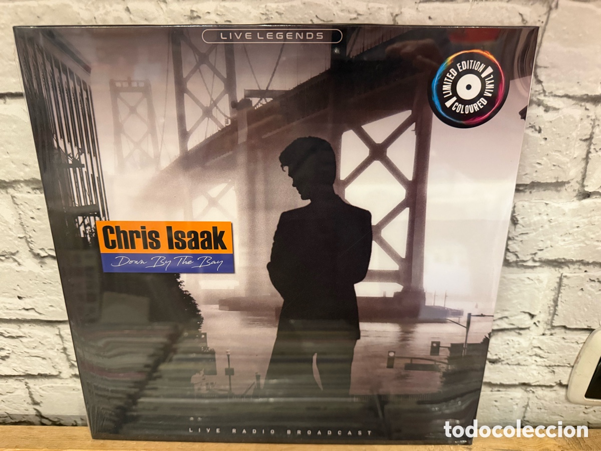 Discos de vinilo: Chris Isaak &ndash; Down By The Bay lp vinilo edici&oacute;n limitada a color. Precintado