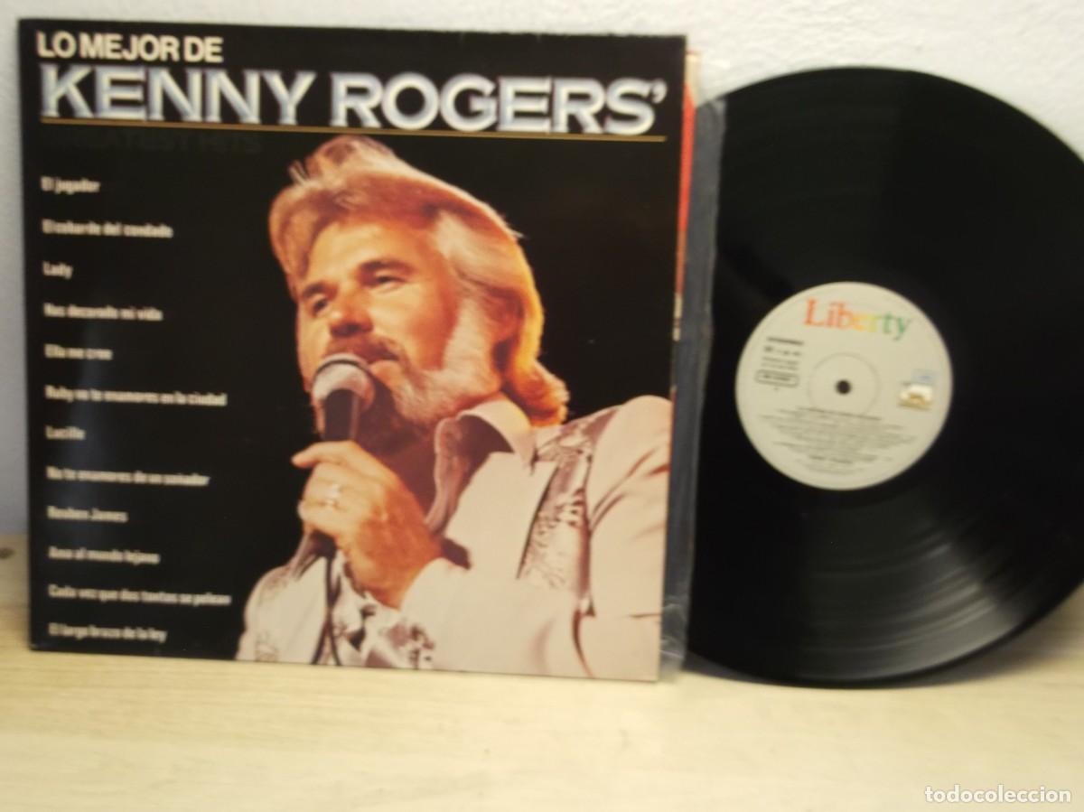 Discos de vinilo: Kenny Rogers &ndash; Greatest Hits LP 1980