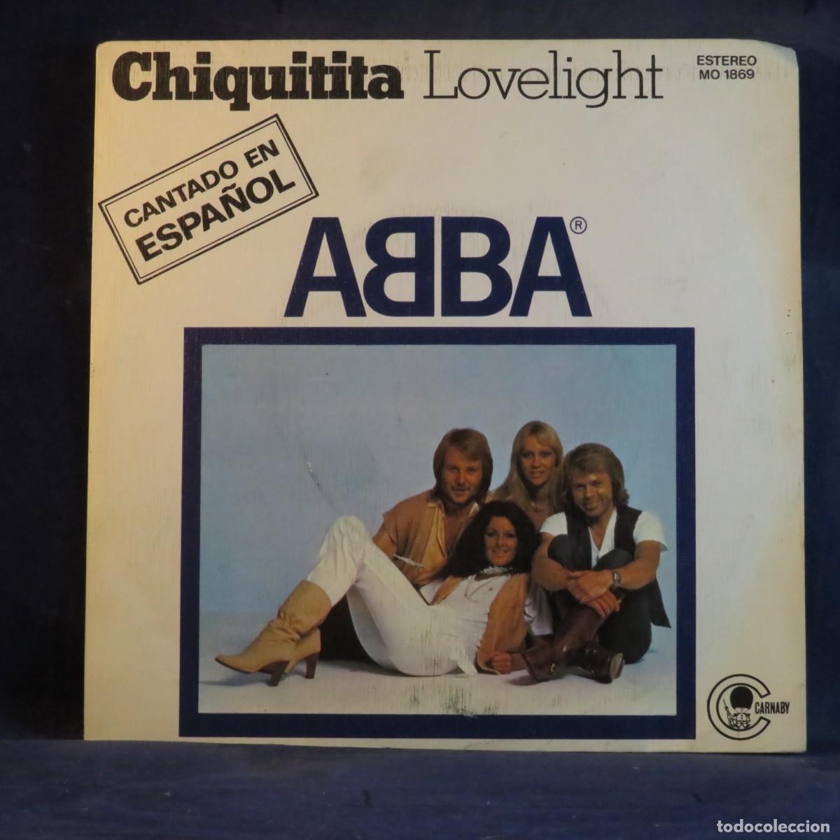 Discos de vinilo: ABBA - CHIQUITITA / LOVELIGHT - SINGLE