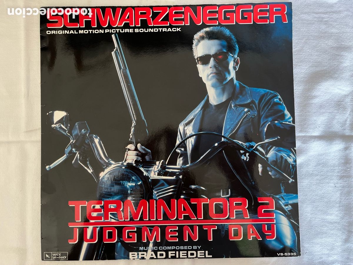 Discos de vinilo: BRAD FIEDEL. Terminator 2, judgment day (Original motion picture soundtrack) (vinilo lp 1991)