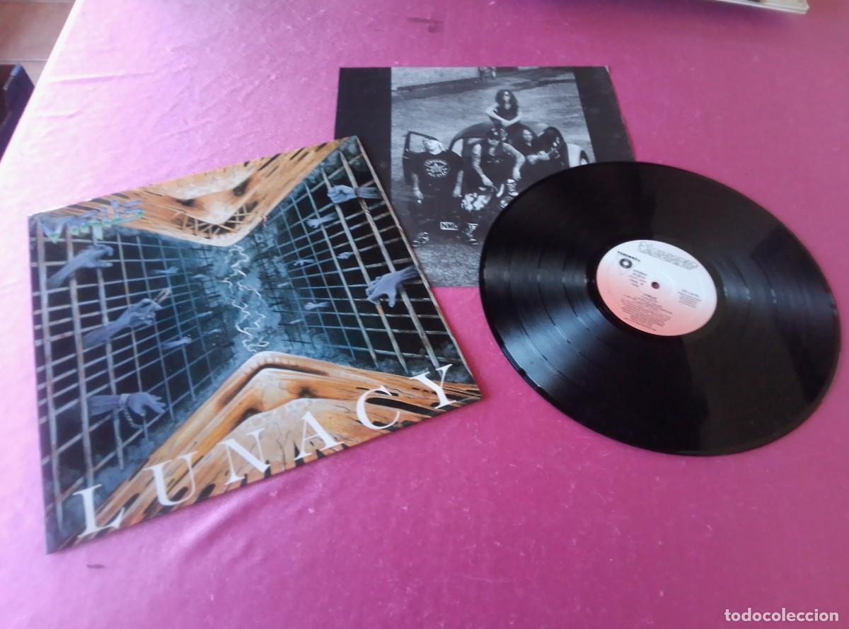 Discos de vinilo: VIRUS LUNACY 1989 METALWORKS LP L3 2 41