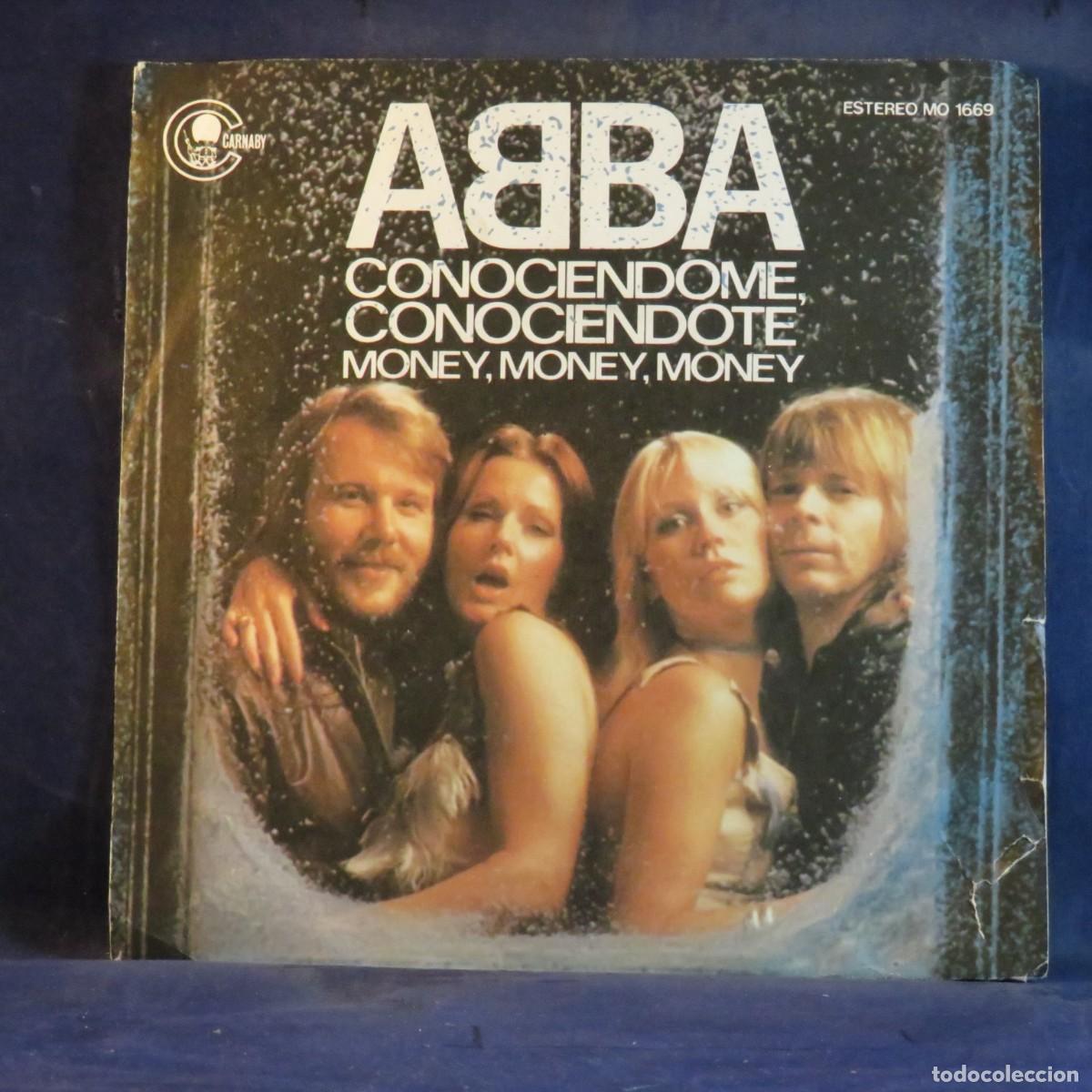 Discos de vinilo: ABBA - CONOCI&Eacute;NDOME, CONOCI&Eacute;NDOTE - SINGLE - Foto 1
