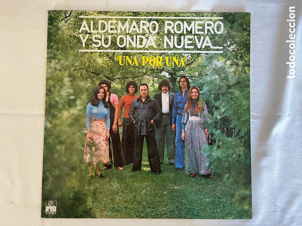 Discos de vinilo: ALDEMARO ROMERO Y SU ONDA NUEVA. Una por una. (vinilo lp 1976)