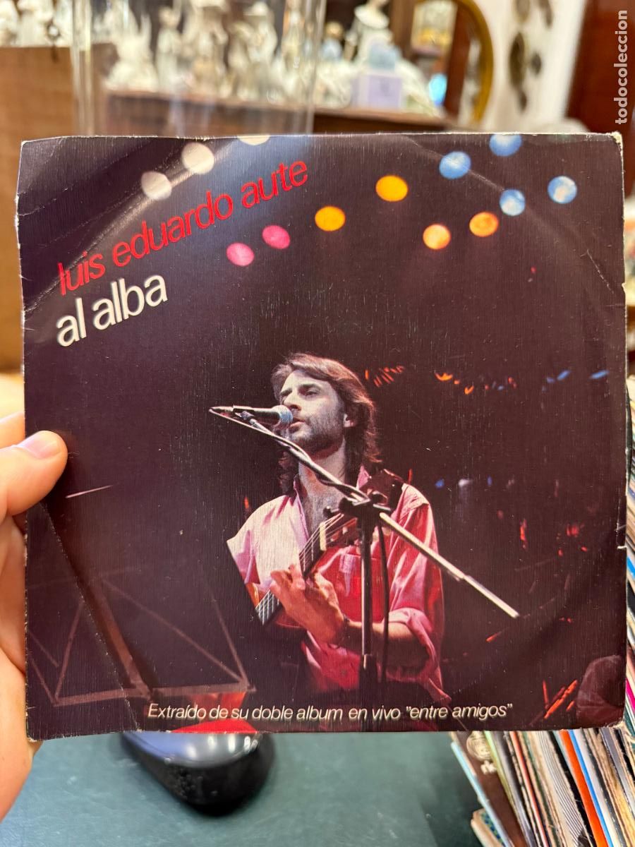 Discos de vinilo: SINGLE LUIS EDUARDO AUTE - AL ALBA - Foto 1