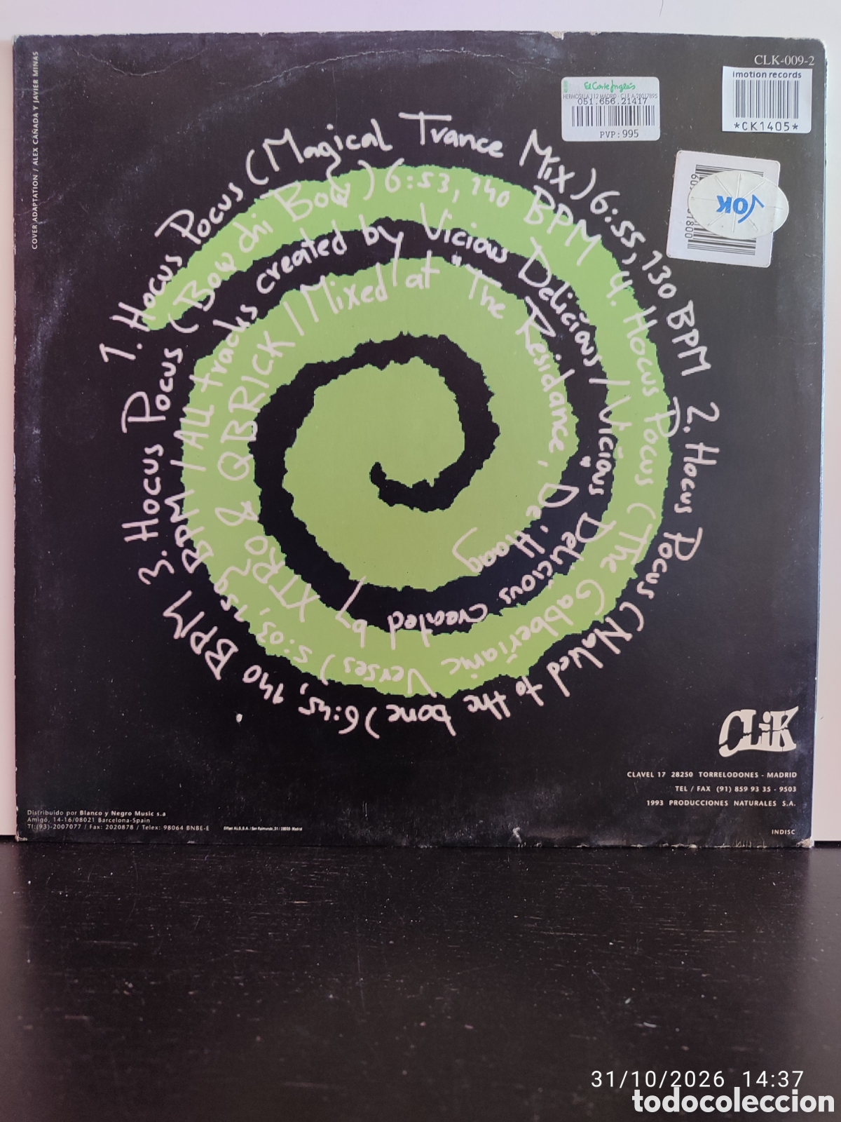 Discos de vinilo: Disco de vinilock 1405 - Foto 2