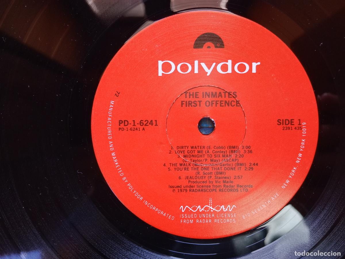 Discos de vinilo: The Inmates - first offence - Foto 3