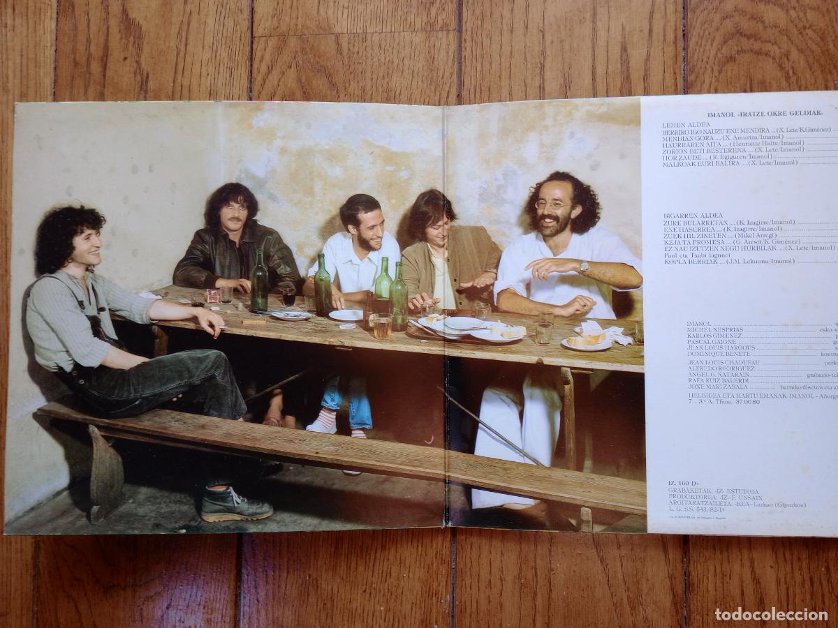 Discos de vinilo: Imanol -iratze okre geldiak - Foto 2