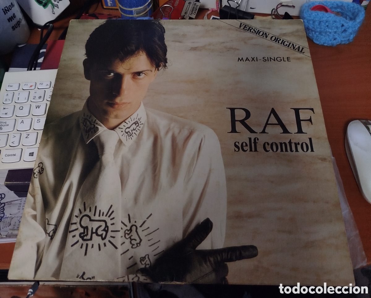 Discos de vinilo: RAF - self control. Edici&oacute;n espa&ntilde;ola