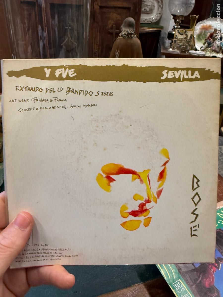 Discos de vinilo: SINGLE MIGUEL BOSE - SEVILLA - Foto 2