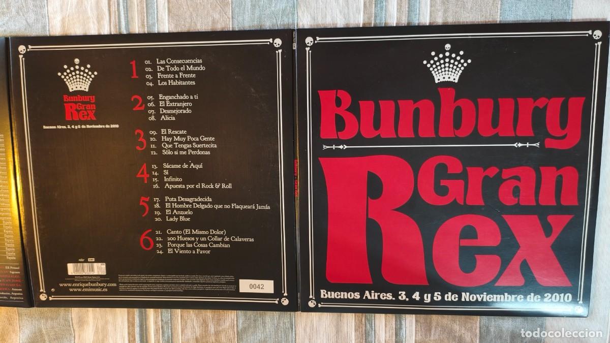 Discos de vinilo: Bunbury Gran Rex Boxset 3LP+2CD+DVD 0042
