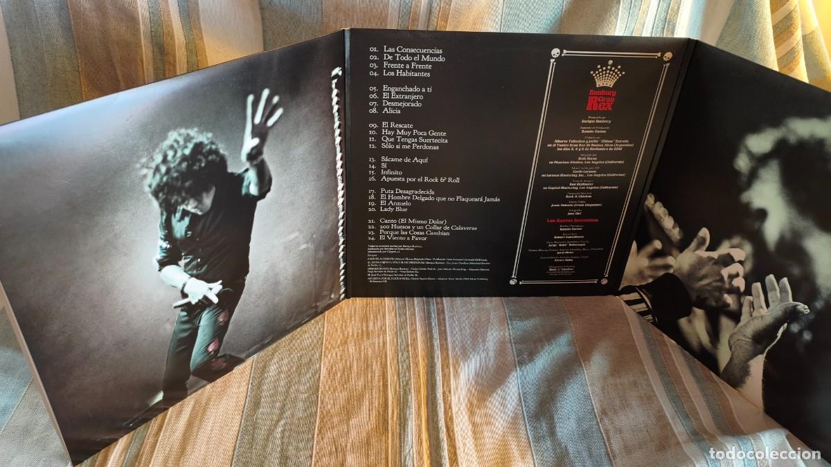 Discos de vinilo: Bunbury Gran Rex Boxset 3LP+2CD+DVD. N&uacute;m: 0042 - Foto 3