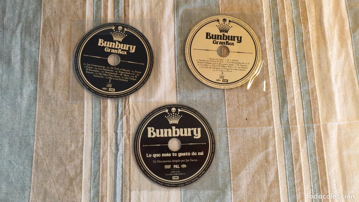 Discos de vinilo: Bunbury Gran Rex Boxset 3LP+2CD+DVD. N&uacute;m: 0042 - Foto 6